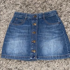 Jean Skirt From Gymboree